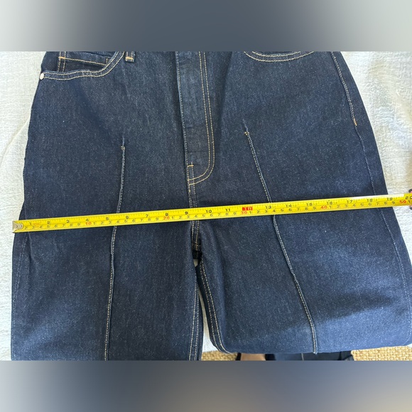 Ulla Johnson- The Genevieve Topstitch Nonstretch Jeans-size 27 - Picture 16 of 16